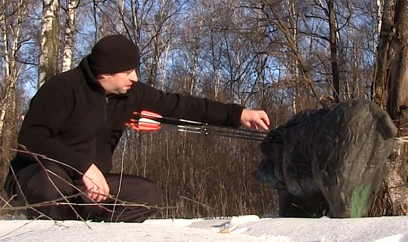 Охота с луком на дистанции до 120 метров